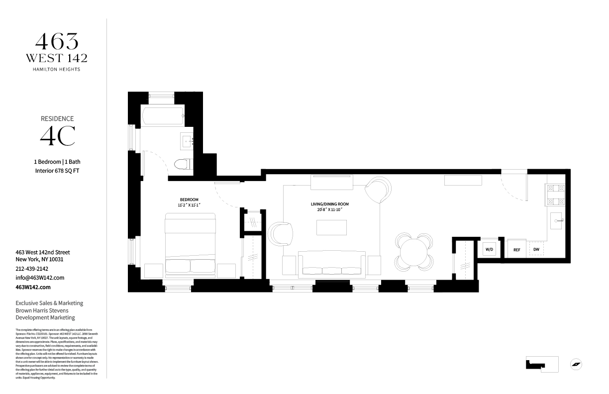 Residence 4C Floorplan