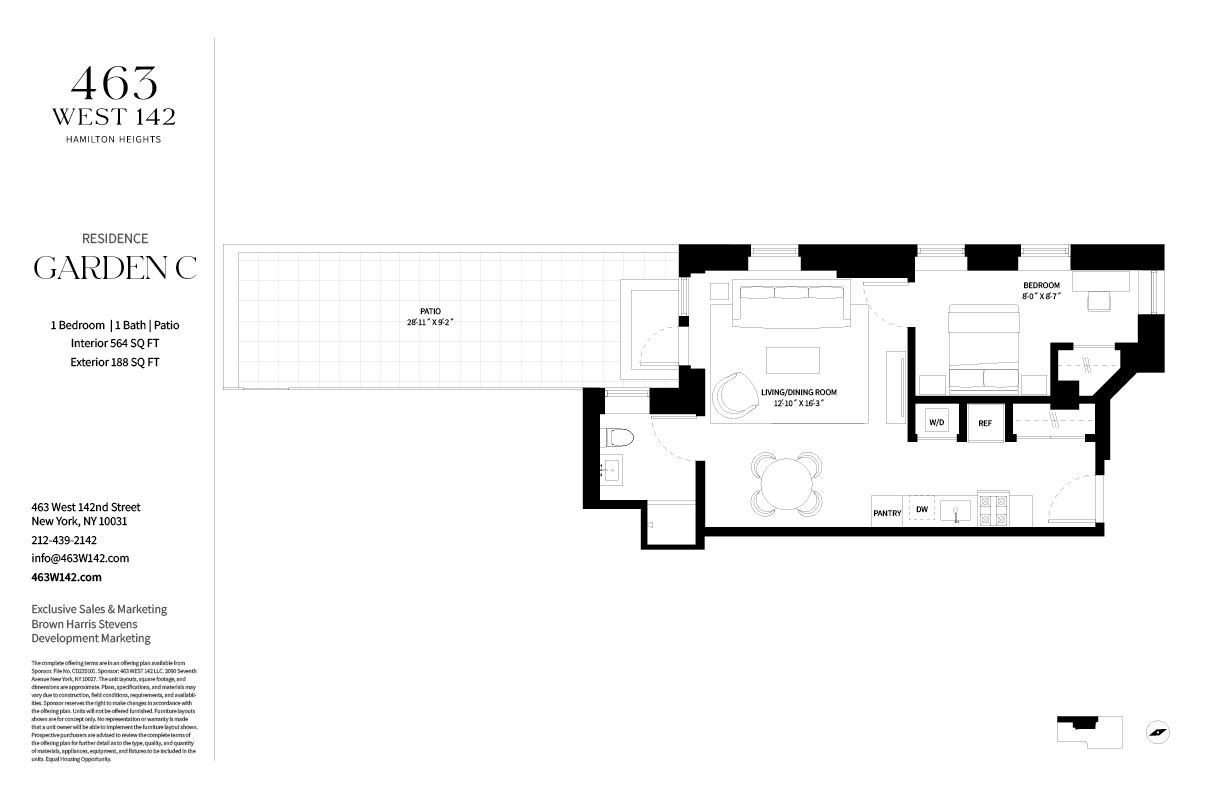 Residence Garden C Floorplan