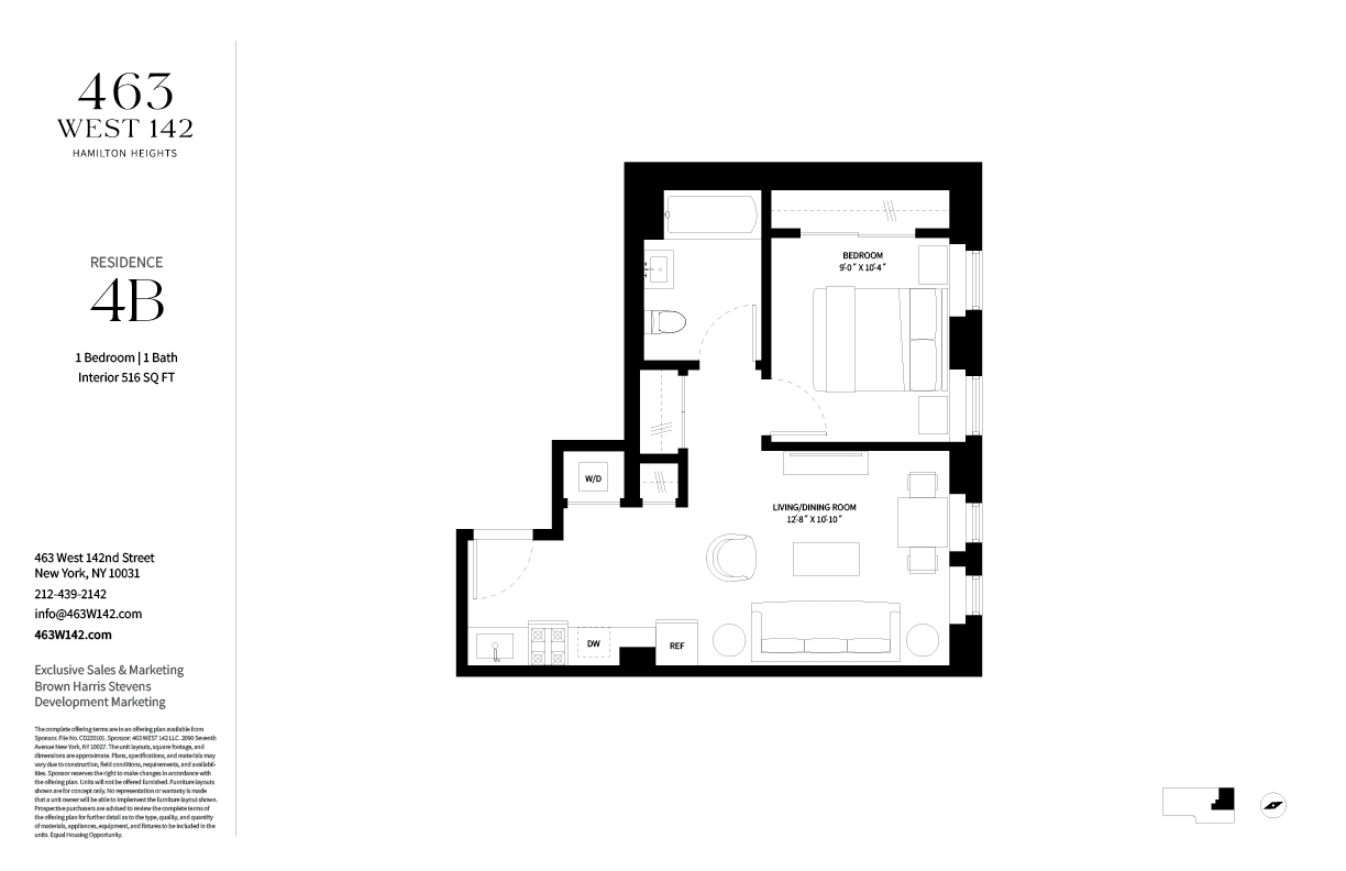 Residence 4B Floorplan